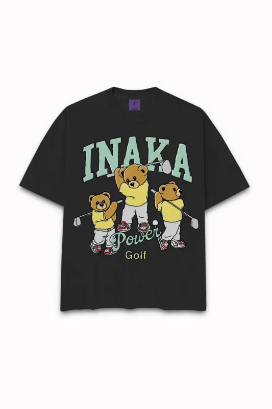 Power Golf Tee - Vintage Black sold by Inaka power