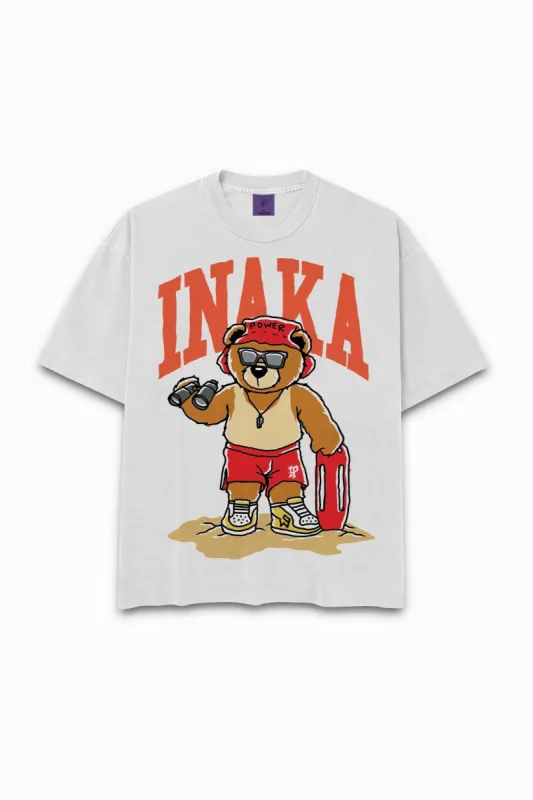 Baywatch Teddy Tee - White sold by Inaka power