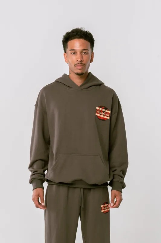 EST. WorldWide Hoodie - Charcoal sold by Inaka power