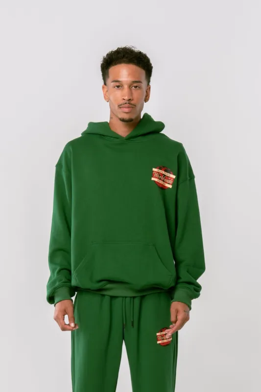 EST. WorldWide Hoodie - Evergreen sold by Inaka power