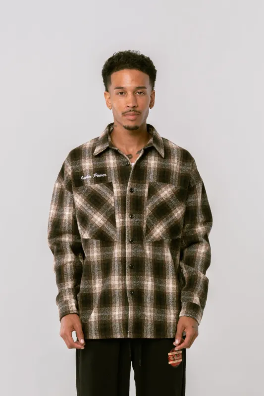 Script Flannel - Wheat Brown sold by Inaka power