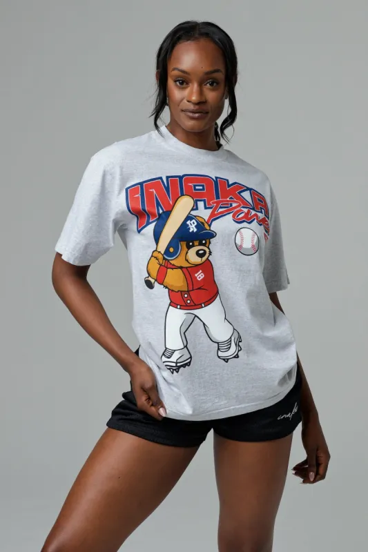 Boston Teddy Tee - Grey sold by Inaka power