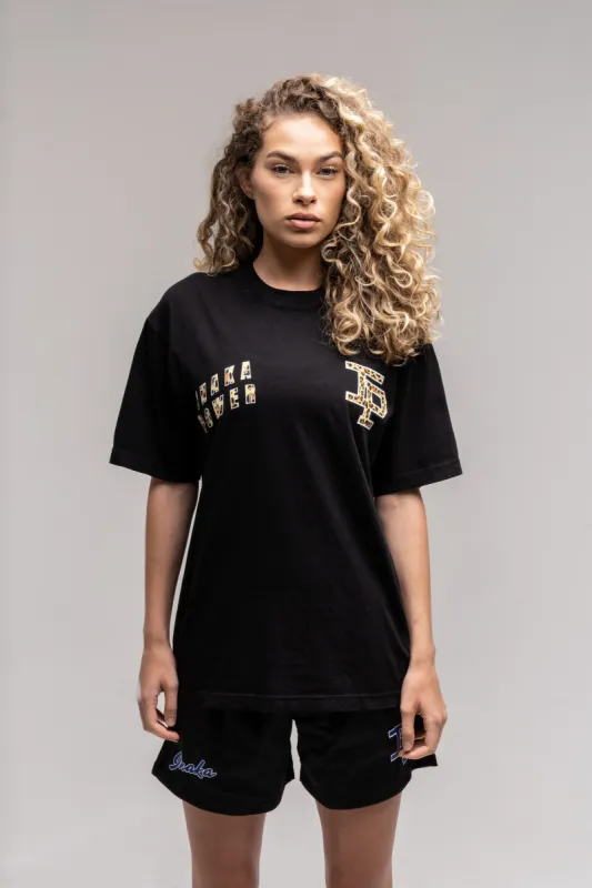 Leopard Tee - Black sold by Inaka power