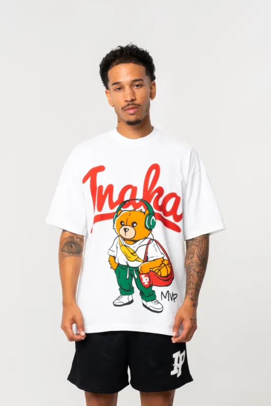 Game Day Teddy Tee - White sold by Inaka power
