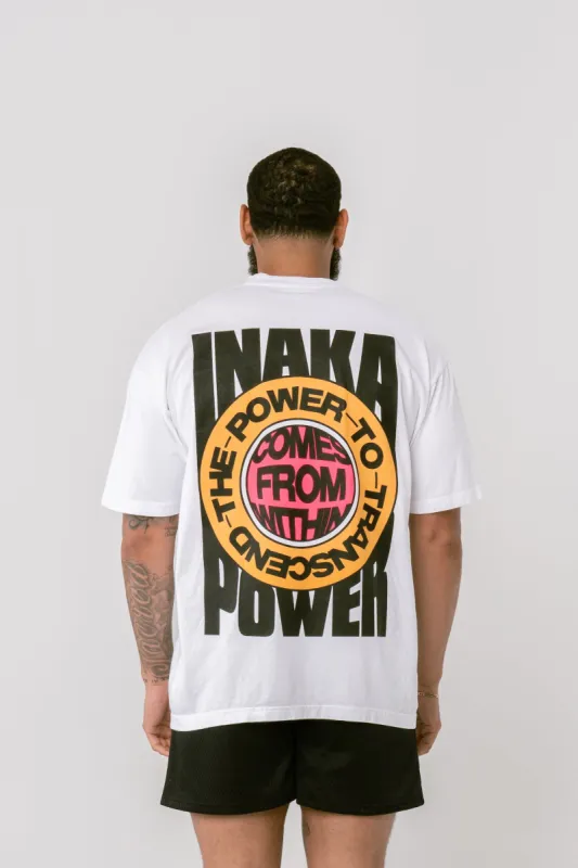Emblem Tee - White sold by Inaka power