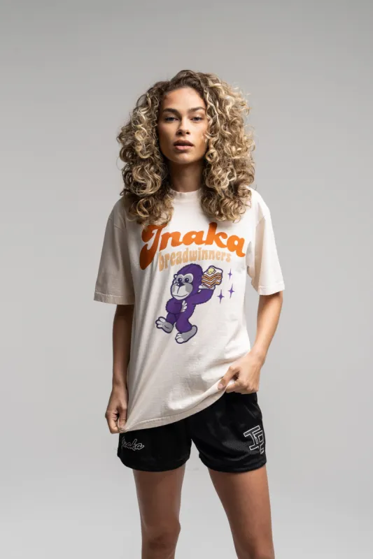 Breadwinner Cream Tee sold by Inaka power