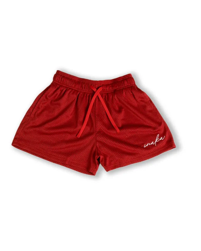 Women's Basic Shorts - Hibiscus sold by Inaka power