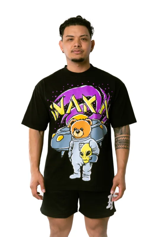 UFO Teddy Tee - Black sold by Inaka power