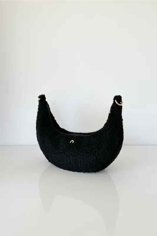 Shearling Sling - Black sold by Nim the Label