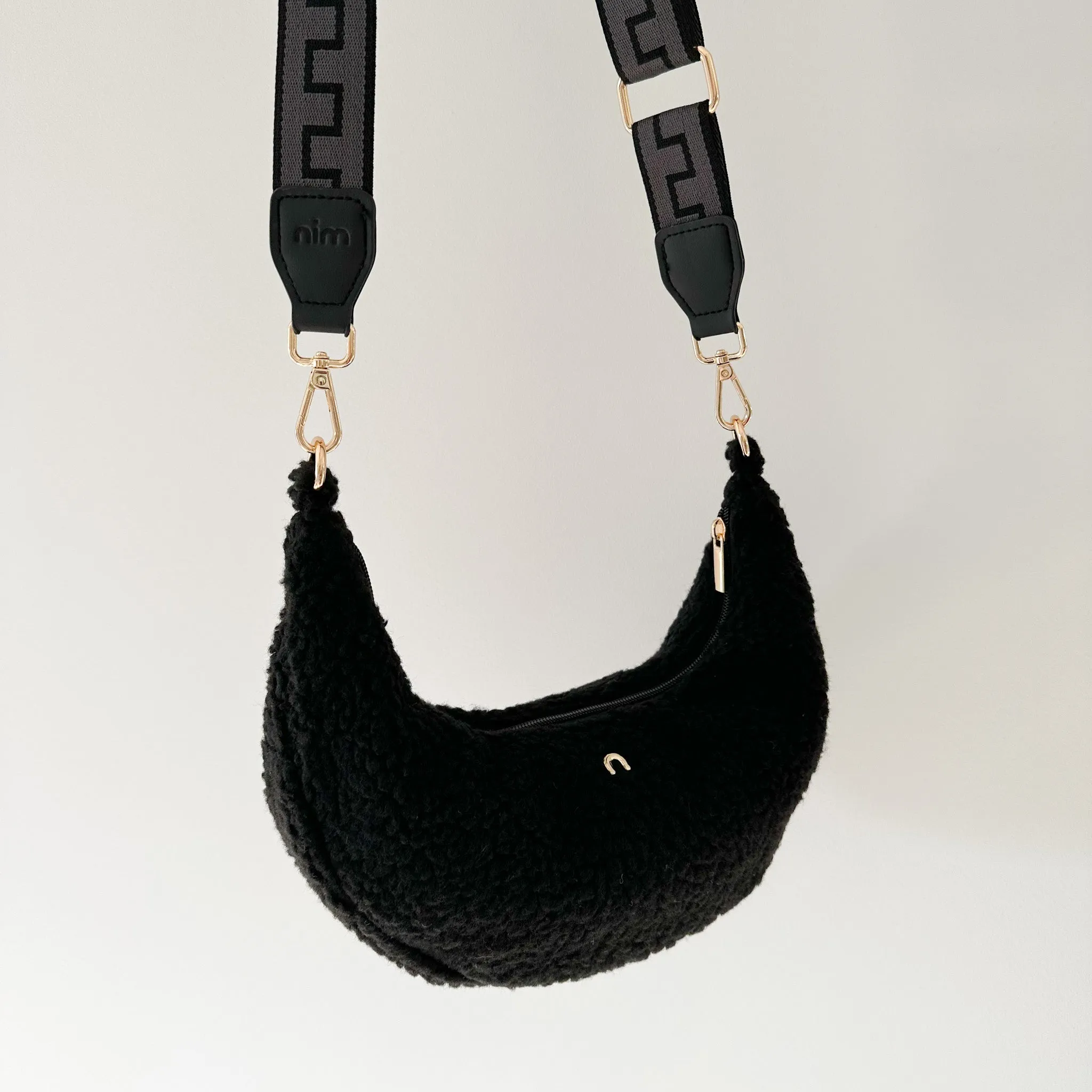 Shearling Sling - Black sold by Nim the Label product image thumbnail 5