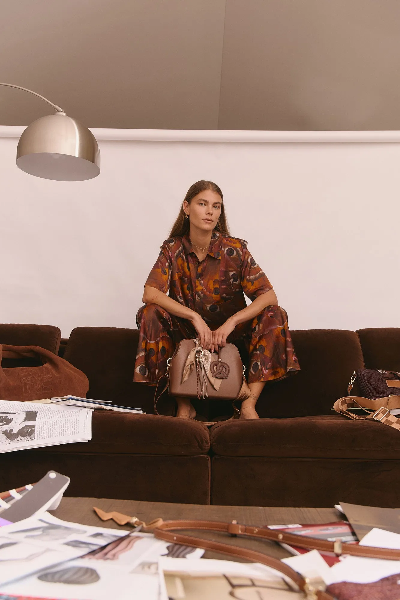 Rope Charm Key Ring - Black/White sold by Nim the Label product image thumbnail 3