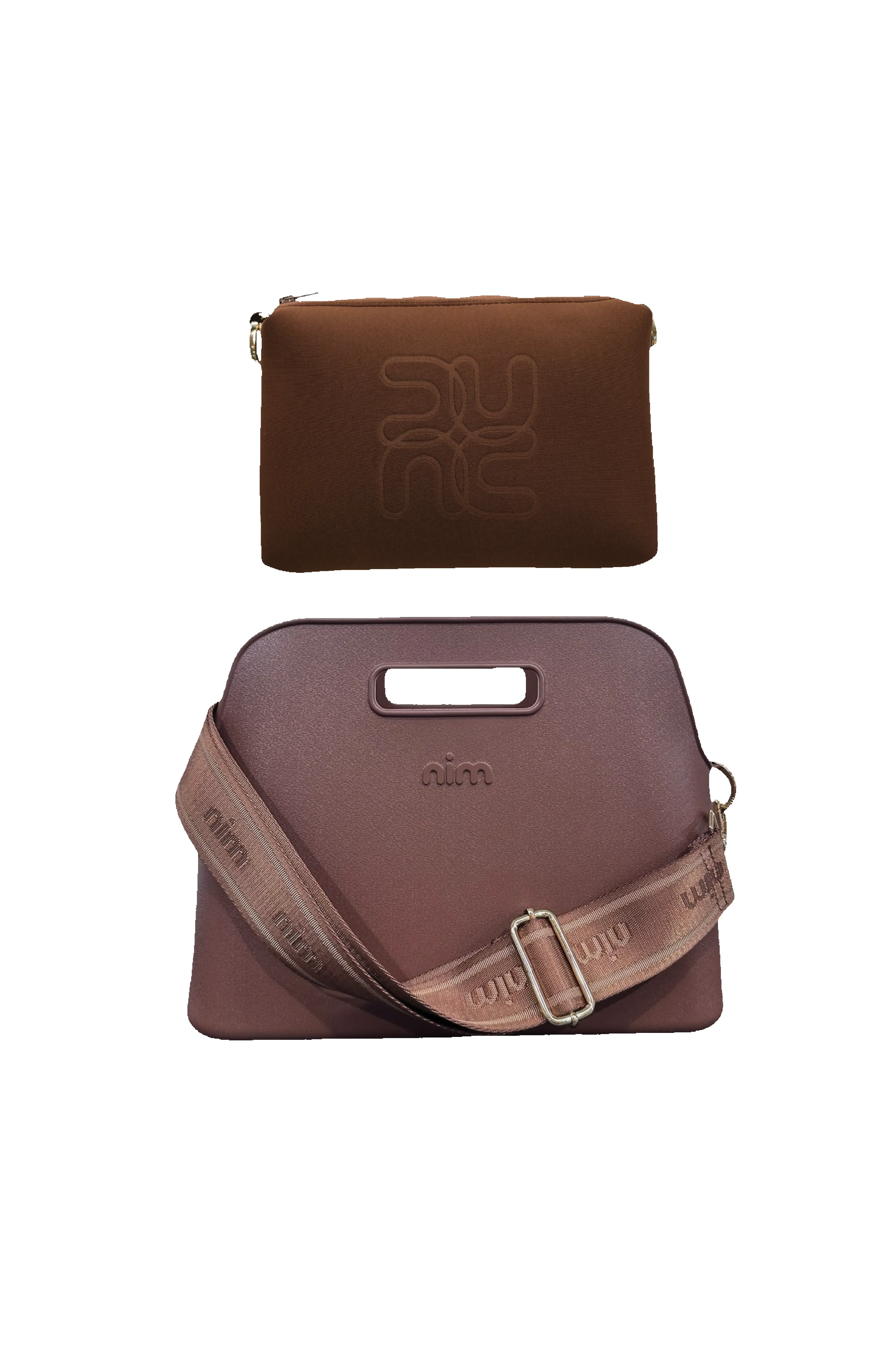 The BB Tote Set - Cocoa *PREORDER sold by Nim the Label