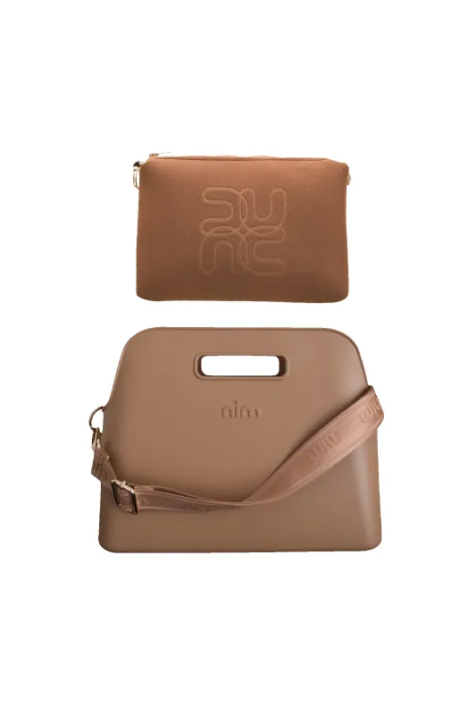 The BB Tote Set - Latte sold by Nim the Label