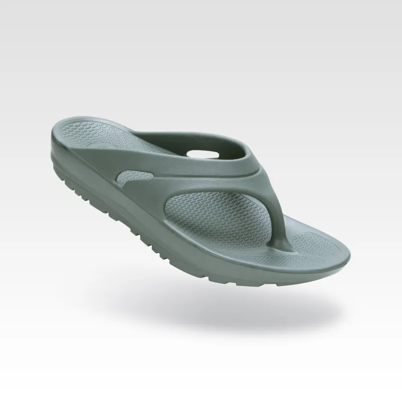 Youth Recovery Flip Flop, Nineteenth Green sold by Oka Recovery