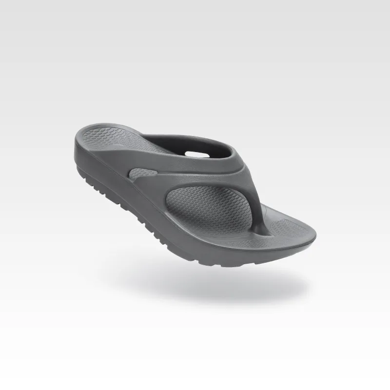 Youth Recovery Flip Flop, Balanced Fog Gray sold by Oka Recovery