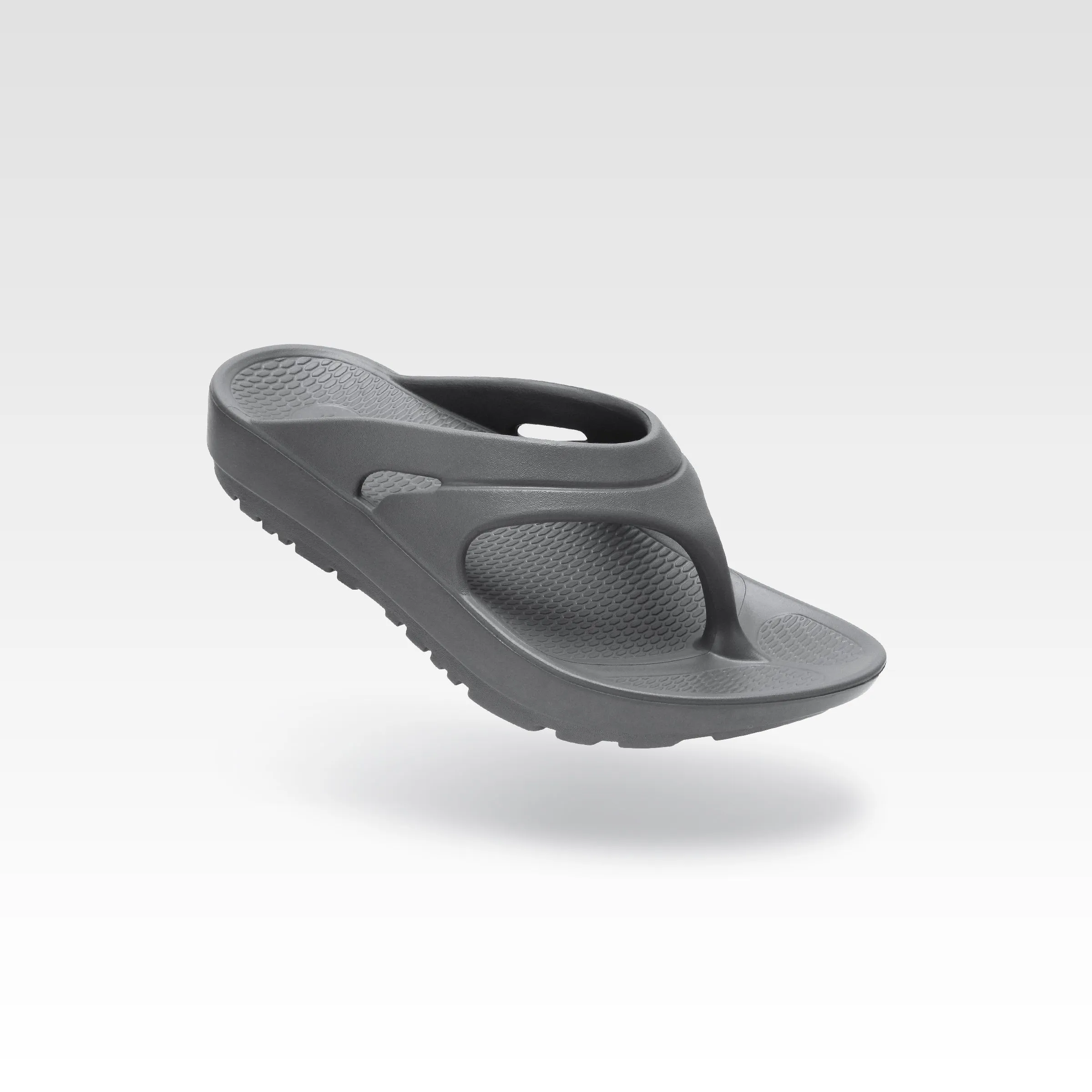 Youth Recovery Flip Flop, Balanced Fog Gray sold by Oka Recovery