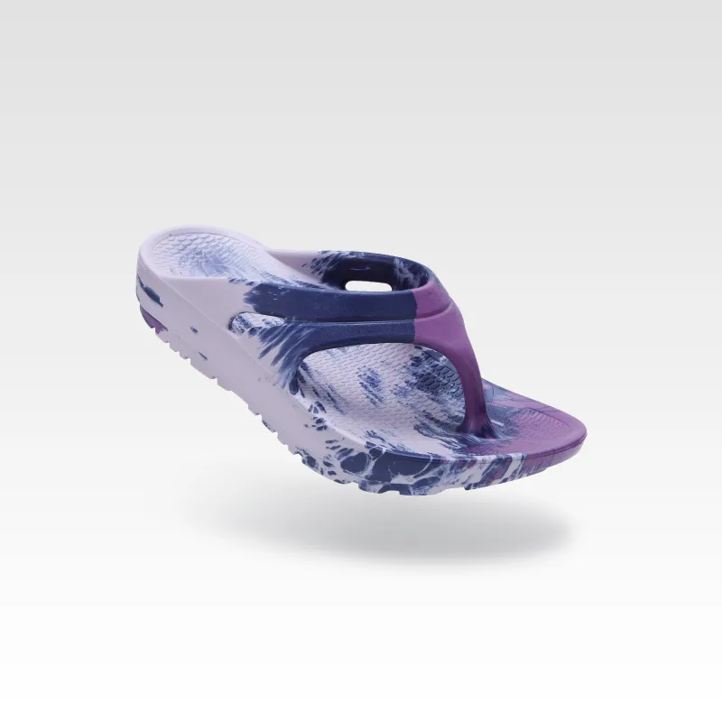 Youth Recovery Flip Flop, Power Flow Marble sold by Oka Recovery