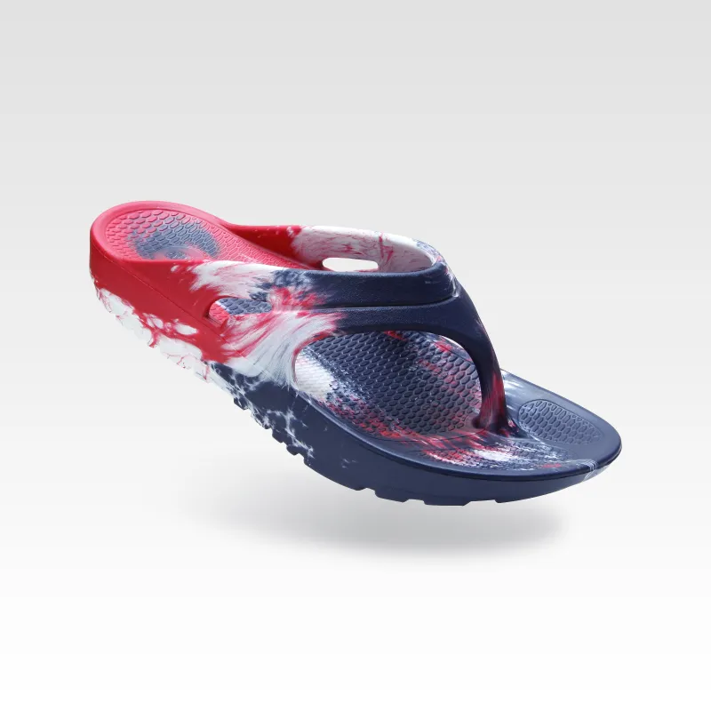 Recovery Flip Flop, USA Marble sold by Oka Recovery