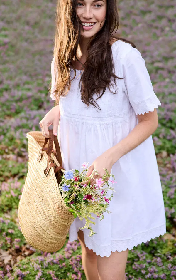 Lightweight Cotton Nighty - Helena sold by Swive