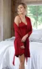 Signature Lightweight Knit Robe and Nighty sold by Swive