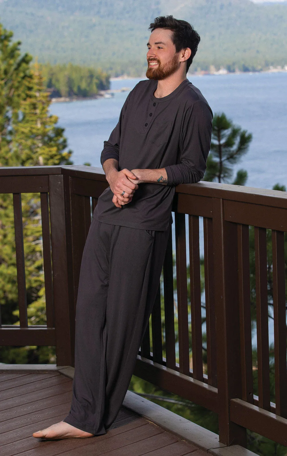 Men's Signature Lightweight Knit Pajama sold by Swive