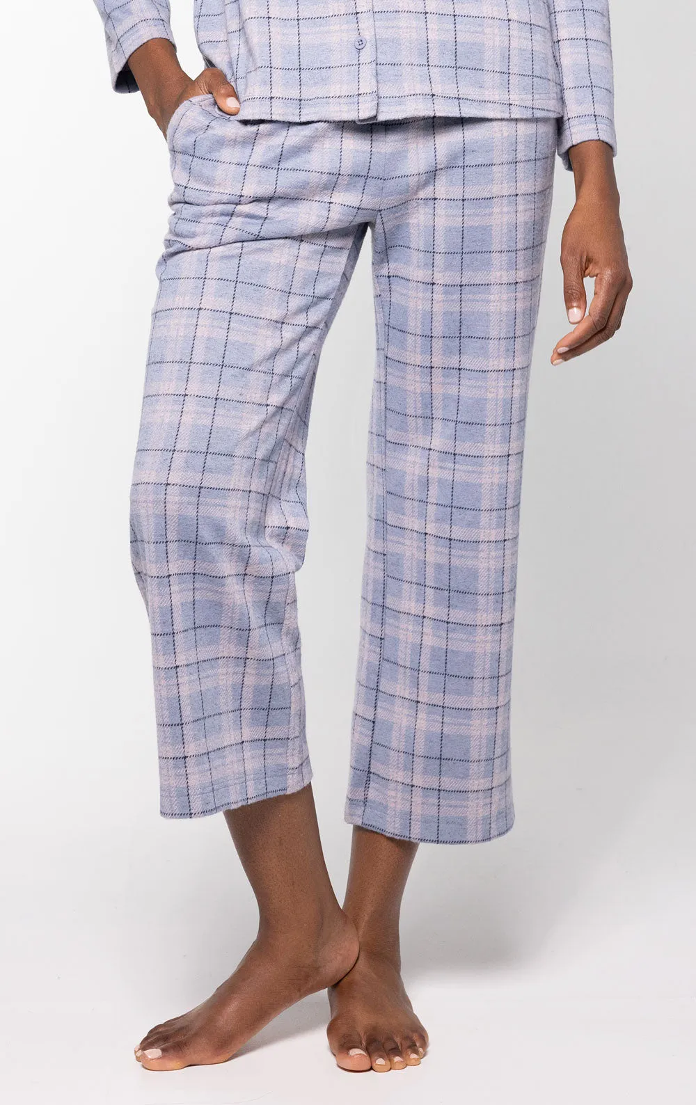 Comfort Knit Cropped Pant sold by Pajamagram product image thumbnail 2