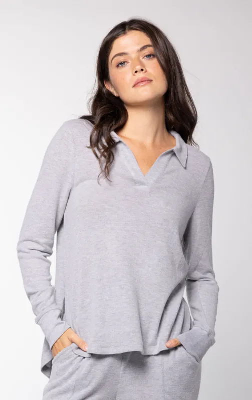 World’s Softest Long Sleeve Collared Shirt made by Pajamagram