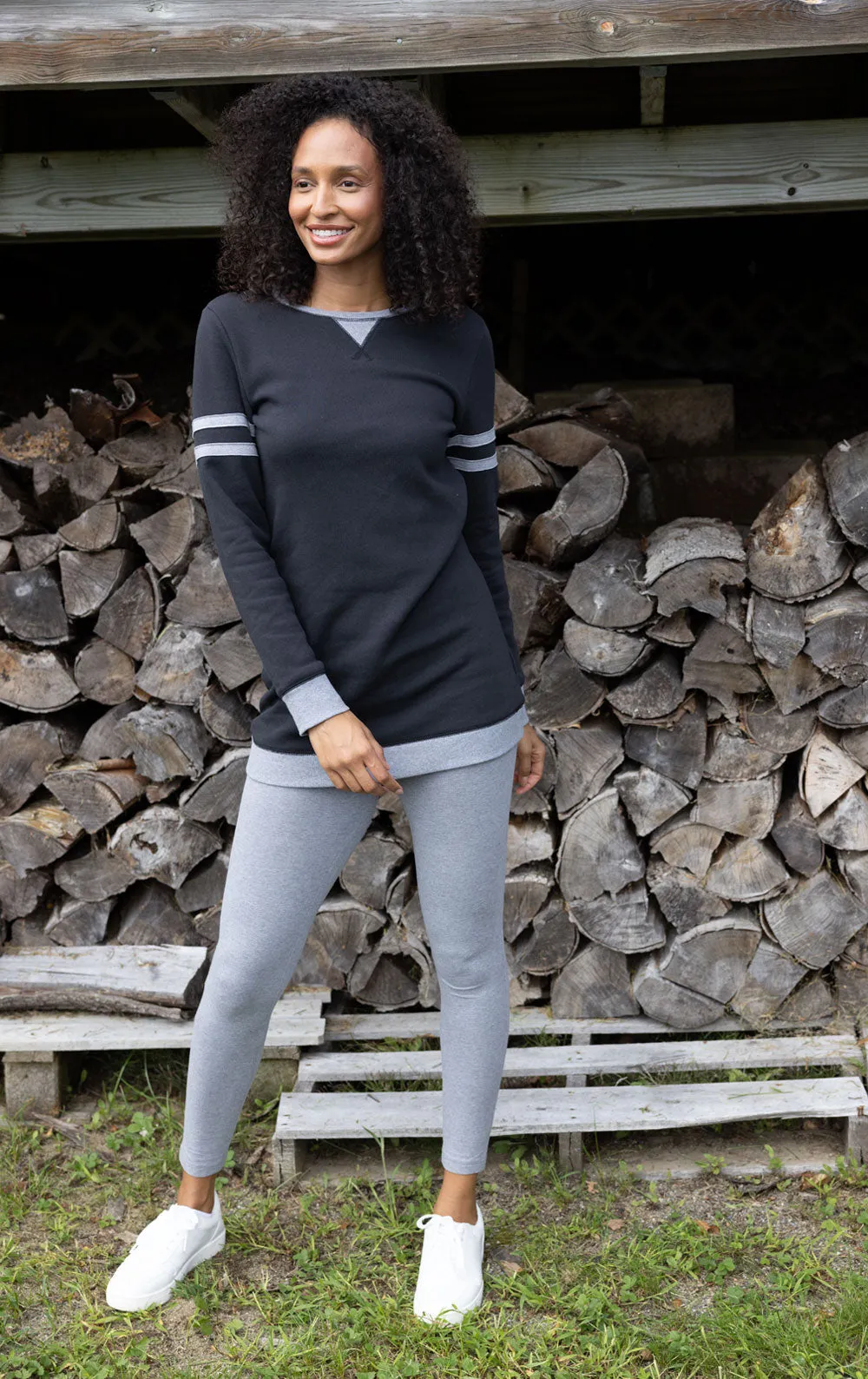 Sporty Sweatshirt Set Lounge Set sold by Pajamagram product image thumbnail 3