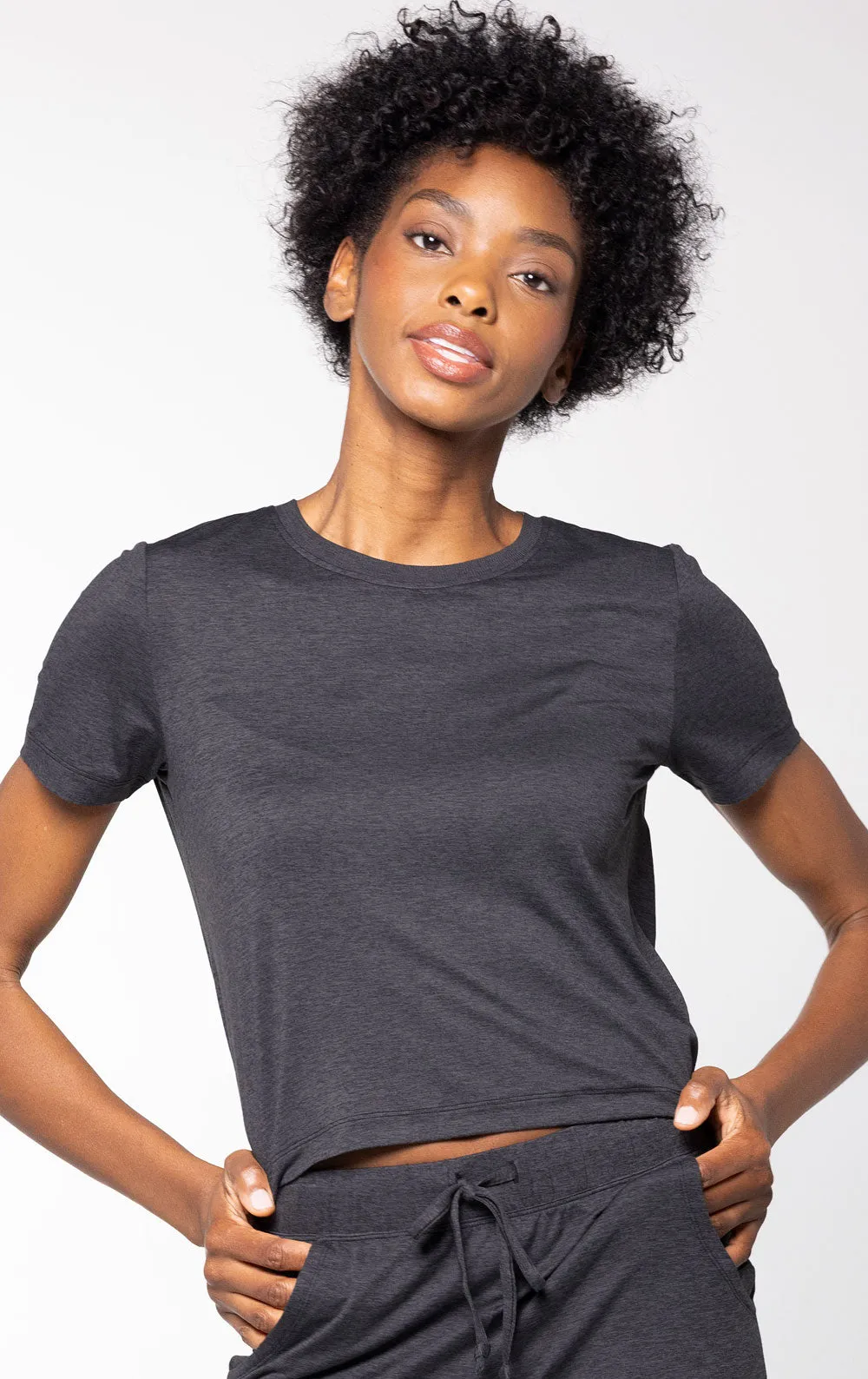 Freedom Knitwear Split Back Tee sold by Pajamagram product image thumbnail 2