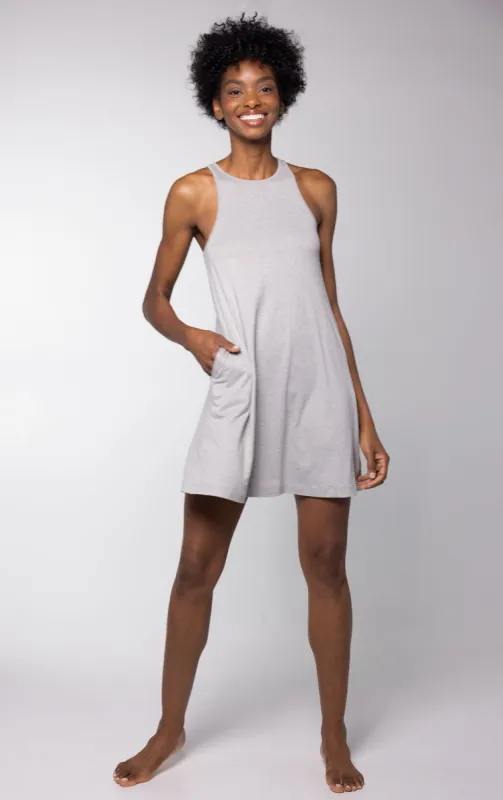 Freedom Knitwear Built-In-Bra Tank Dress sold by Pajamagram