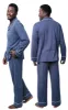 Classic Stripe Button-Front Men's Pajamas sold by Pajamagram