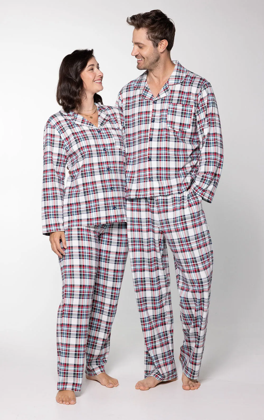 Hibernation Plaid Matching Couples Pajamas sold by Pajamagram product image thumbnail 3