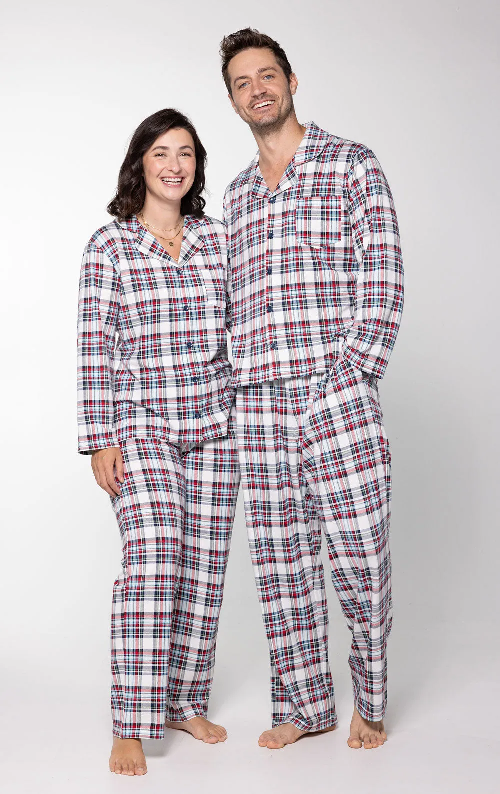 Hibernation Plaid Matching Couples Pajamas sold by Pajamagram product image thumbnail 2