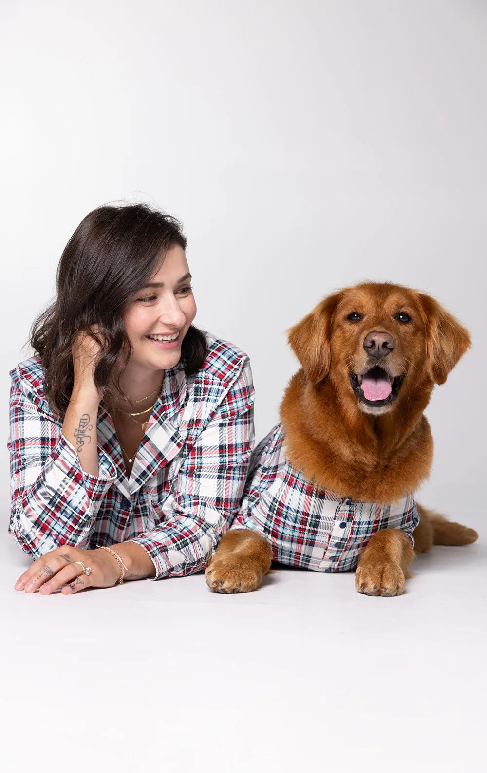Hibernation Plaid Matching Pet & Owner Pajamas sold by Pajamagram product image thumbnail 5