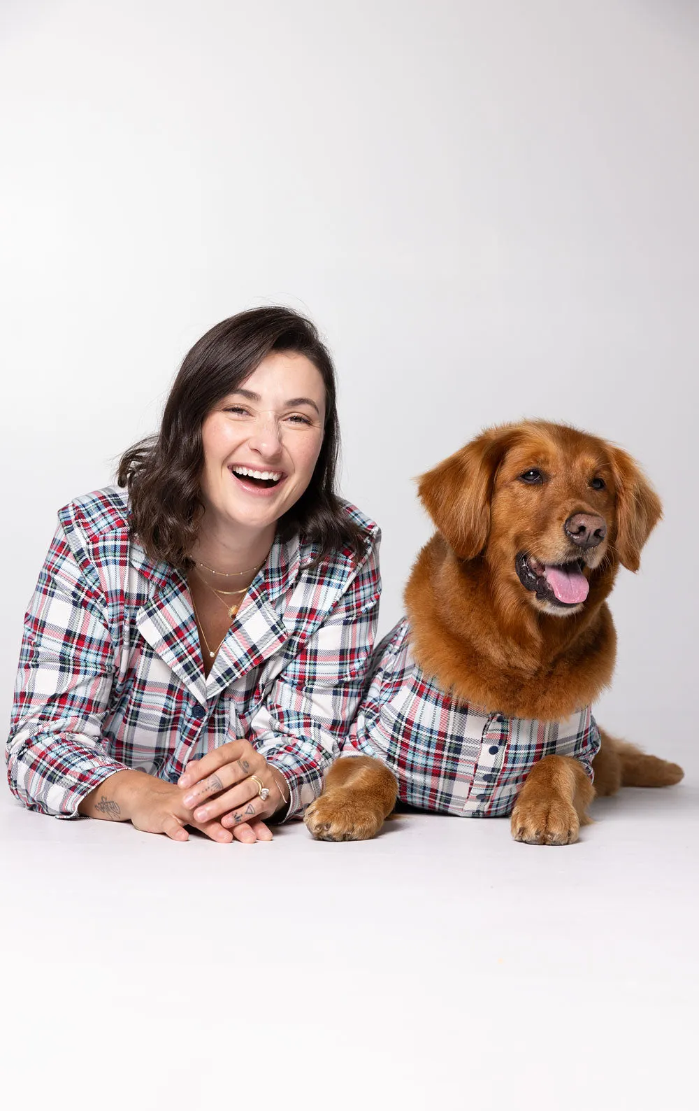 Hibernation Plaid Matching Pet & Owner Pajamas sold by Pajamagram product image thumbnail 4