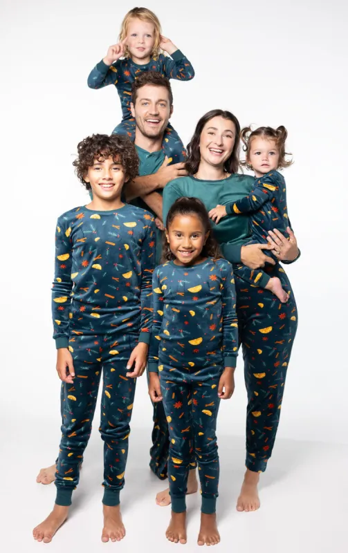 Holiday Garland Matching Family Pajamas sold by Pajamagram