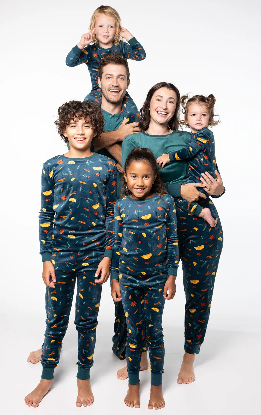 Holiday Garland Matching Family Pajamas sold by Pajamagram