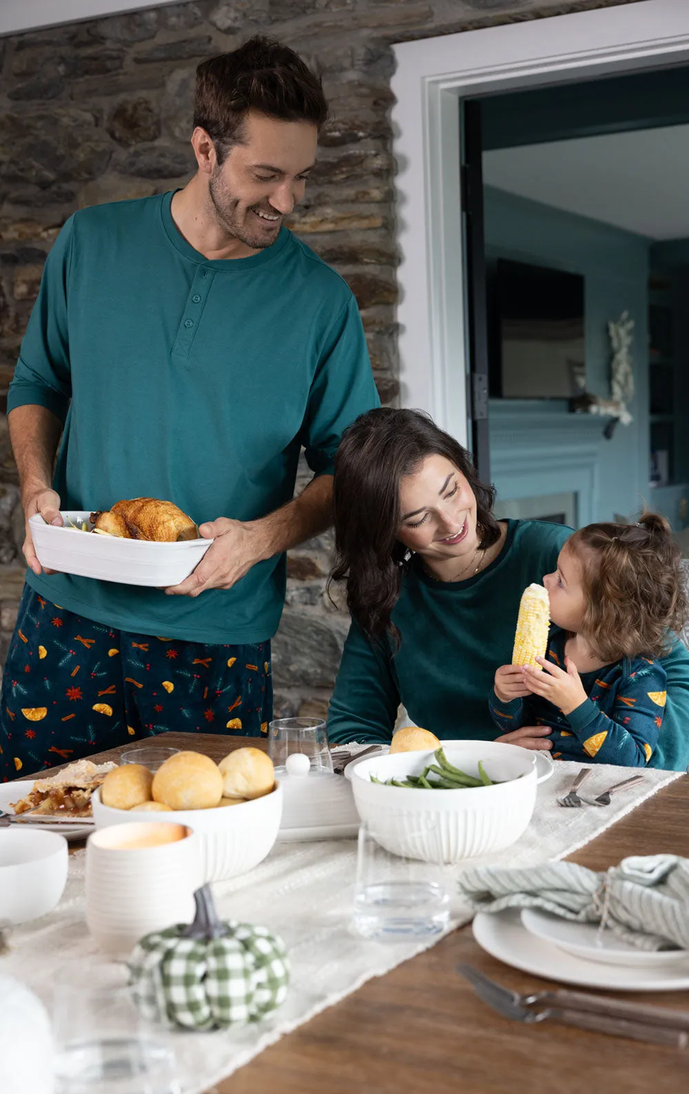 Holiday Garland Matching Family Pajamas sold by Pajamagram product image thumbnail 2