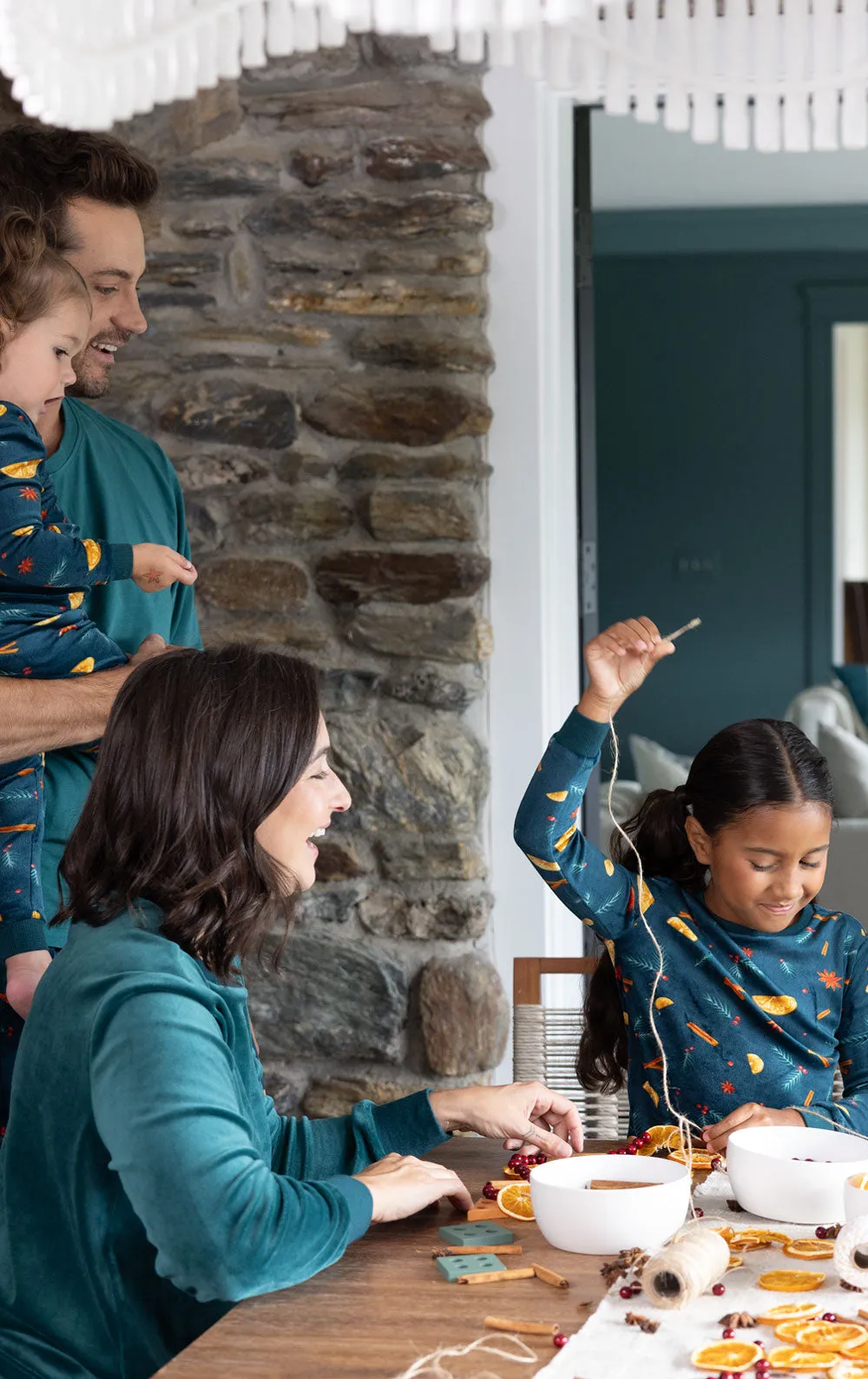 Holiday Garland Matching Family Pajamas sold by Pajamagram product image thumbnail 3