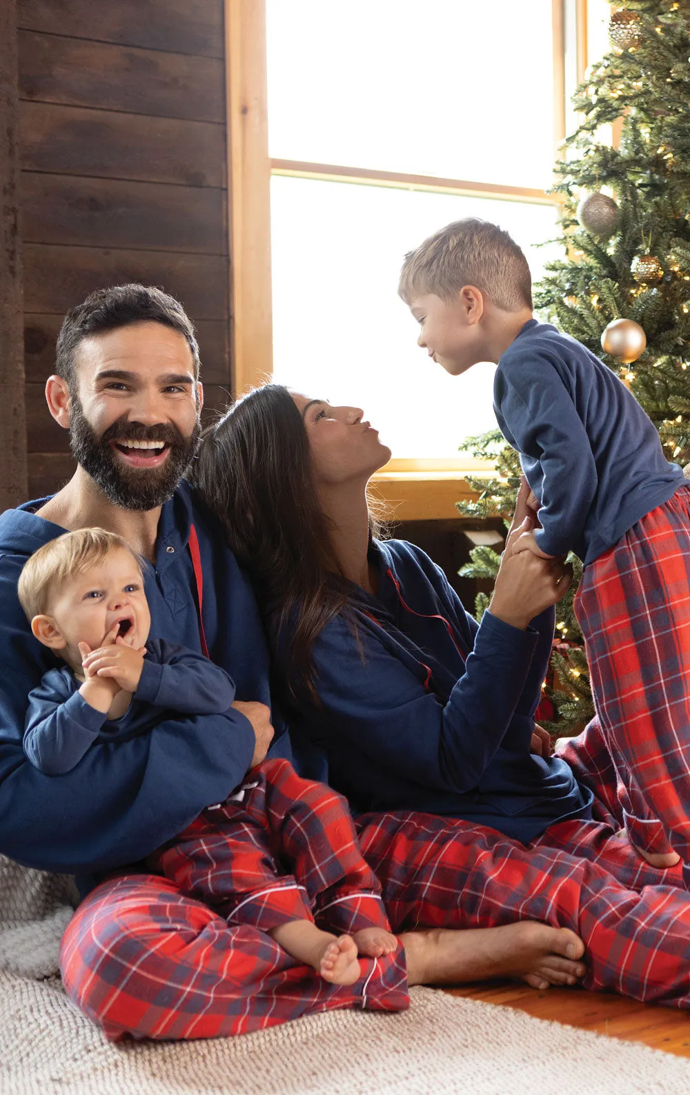 Americana Plaid Matching Family Pajamas sold by Pajamagram product image thumbnail 2