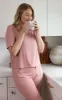 Featherlight Terry Cargo Pant & Tee Set sold by Pajamagram