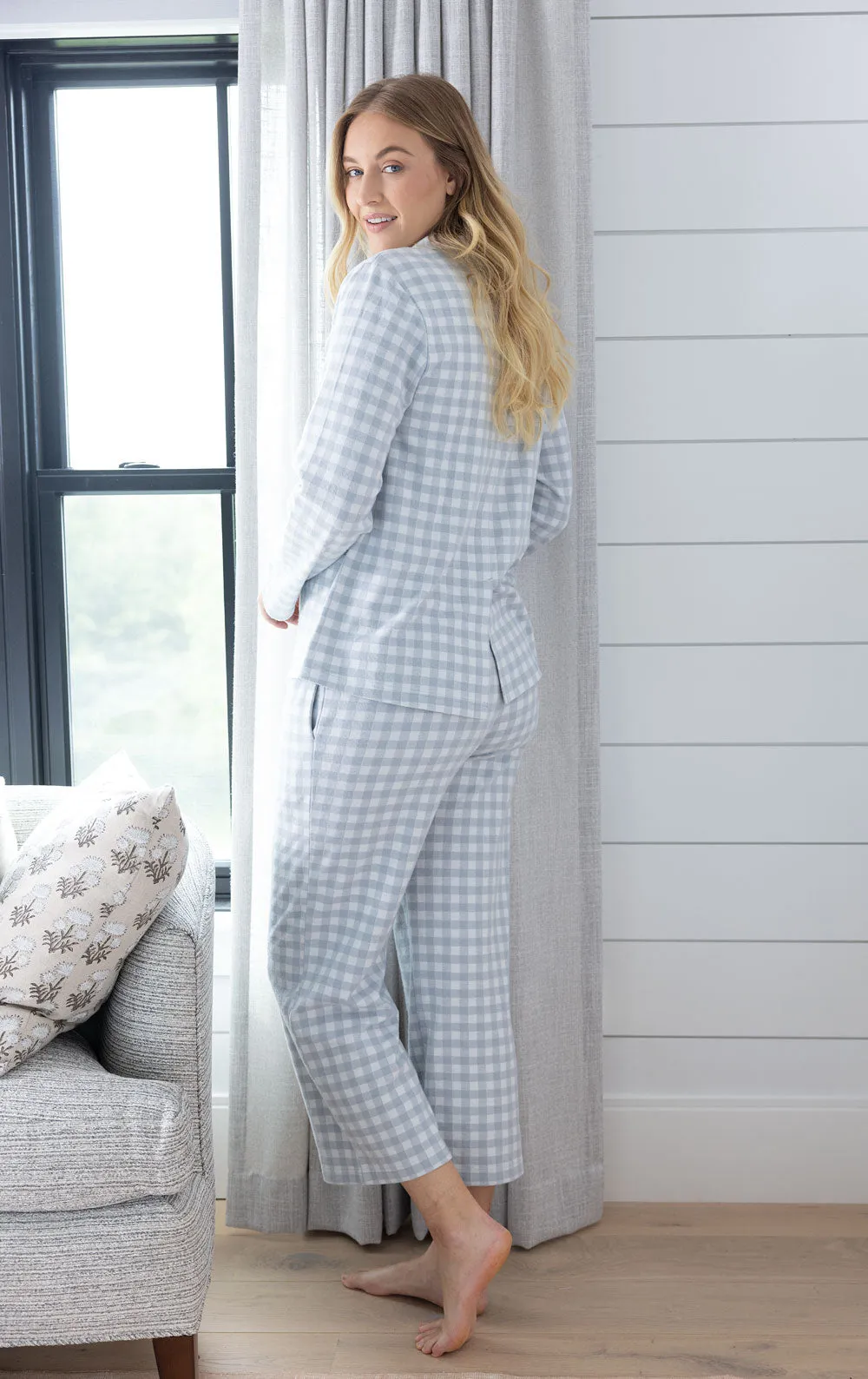 Comfort Knit Button-Front Shirt - Pet and Owner sold by Pajamagram product image thumbnail 5