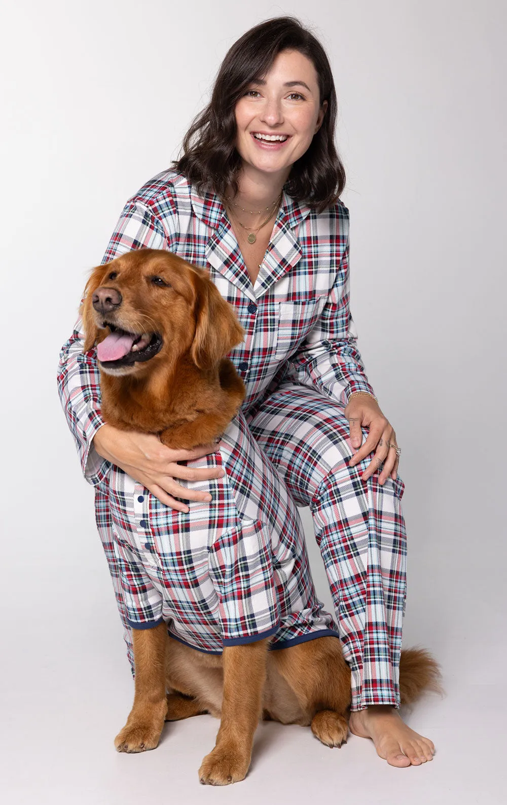 Hibernation Plaid Pet Pajamas - Pet & Owner sold by Pajamagram product image thumbnail 2