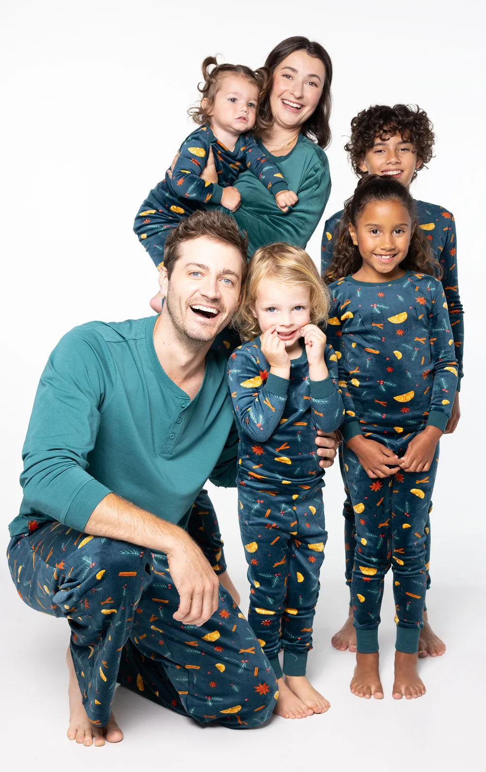 Holiday Garland Men’s Velour Pajamas - Family Set sold by Pajamagram product image thumbnail 2
