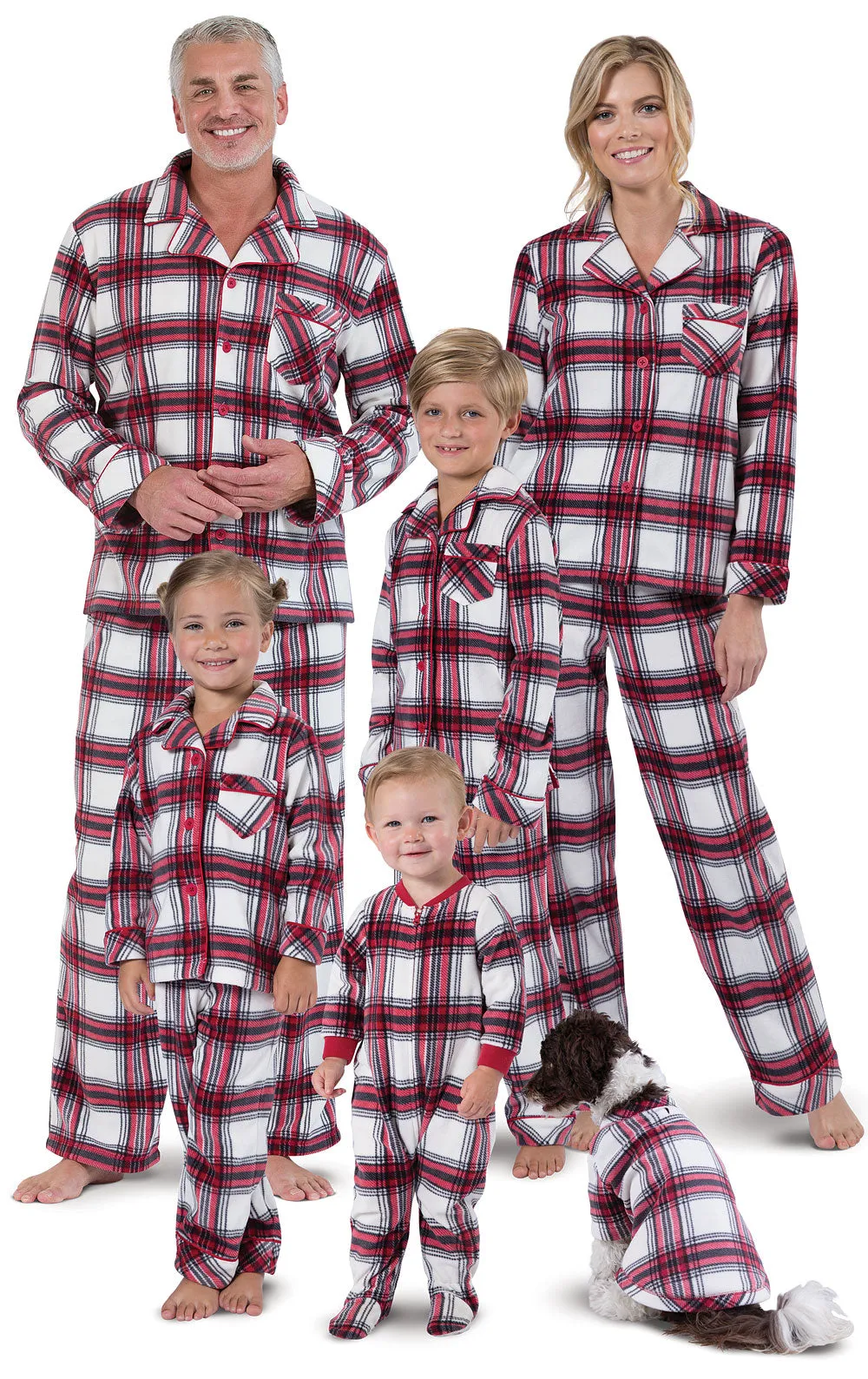 Fireside Fleece Pet Pajamas - Family Set sold by Pajamagram product image thumbnail 3