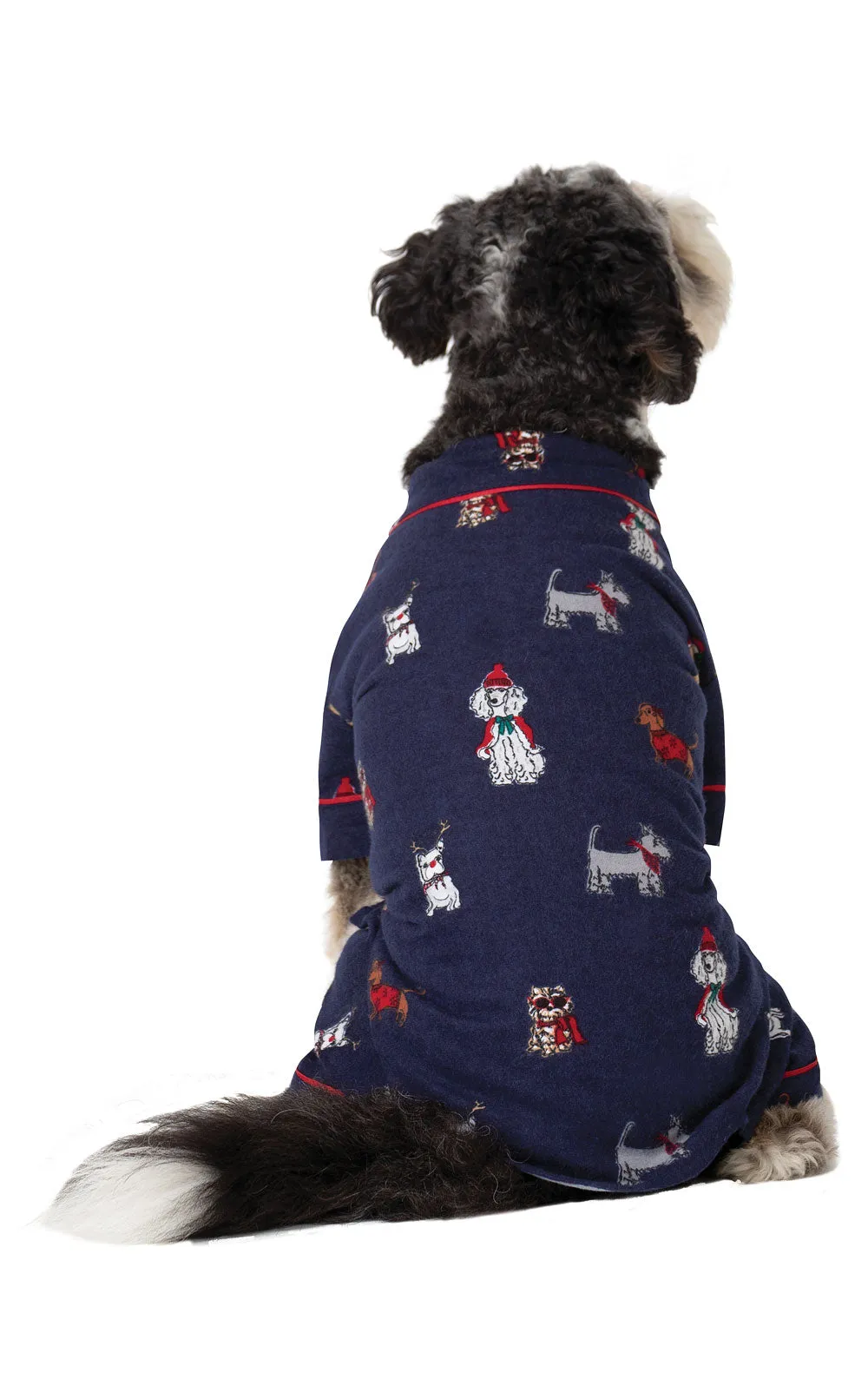Christmas Dogs Flannel Pet Pajamas - Pet & Owner sold by Pajamagram product image thumbnail 3