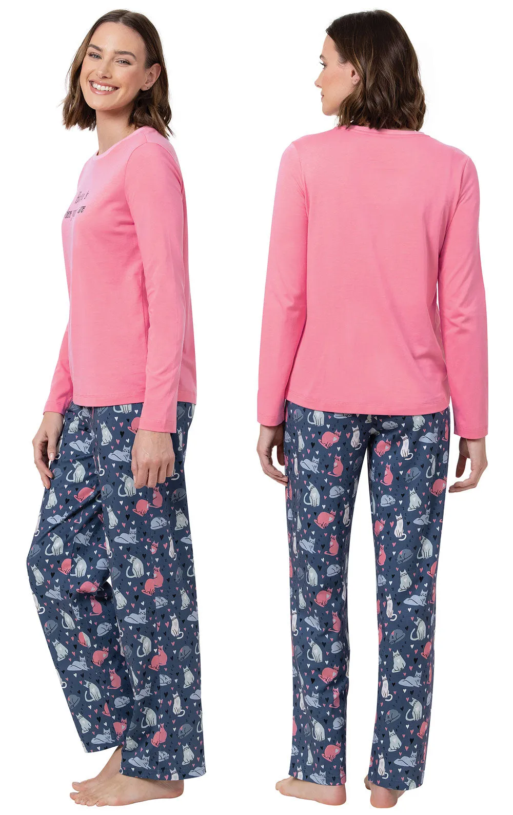 Home Is Where Your Cats Are PJs - Pet & Owner sold by Pajamagram product image thumbnail 2
