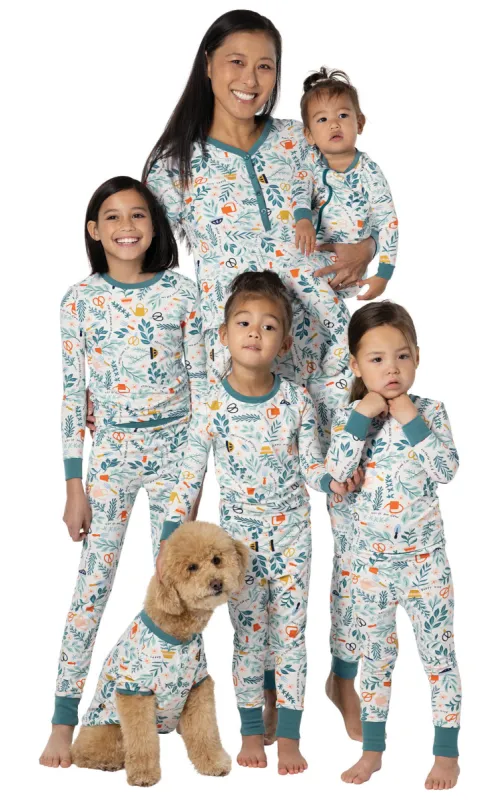 Garden Party Pet Pajamas - Family Set sold by Pajamagram