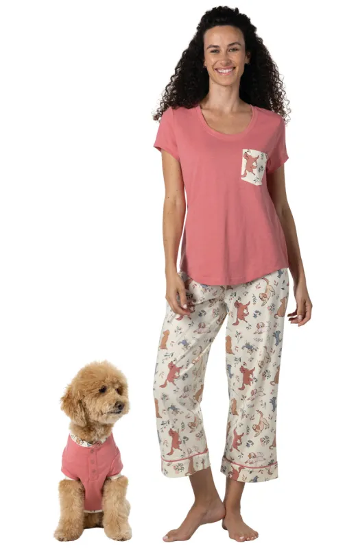 Playful Blooms Pet & Owner sold by Pajamagram