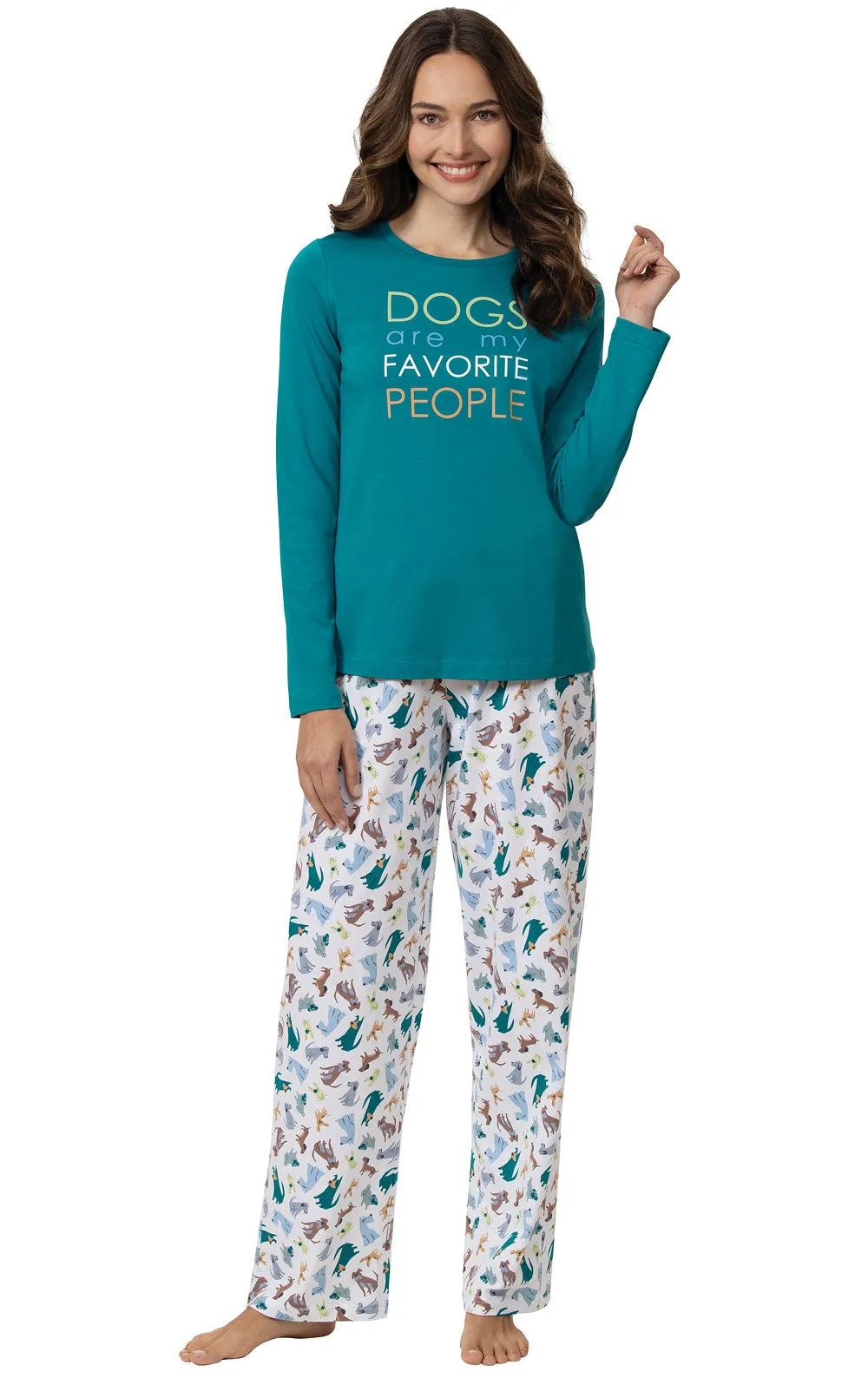 Dogs Are My Favorite Matching Pet & Owner Pajamas sold by Pajamagram product image thumbnail 3